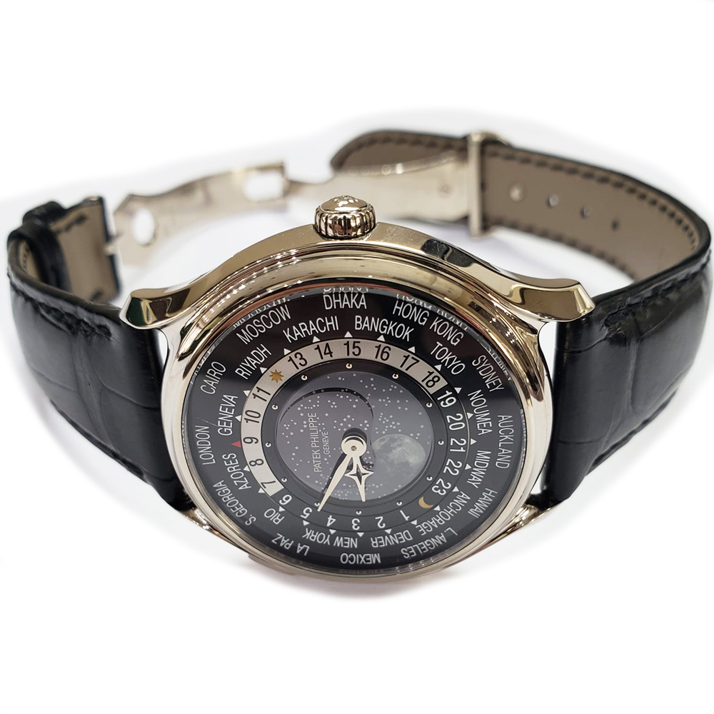 World Time Moon White Gold "175th Anniversary" Black Dial 40mm Product Image 3