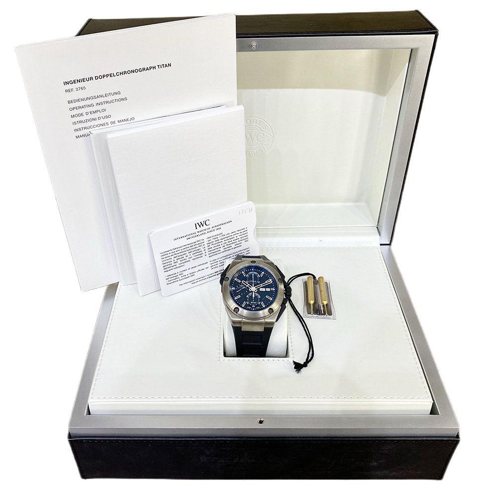 Ingenieur Double Chronograph Titanium Black Dial 45mm Product Image 7