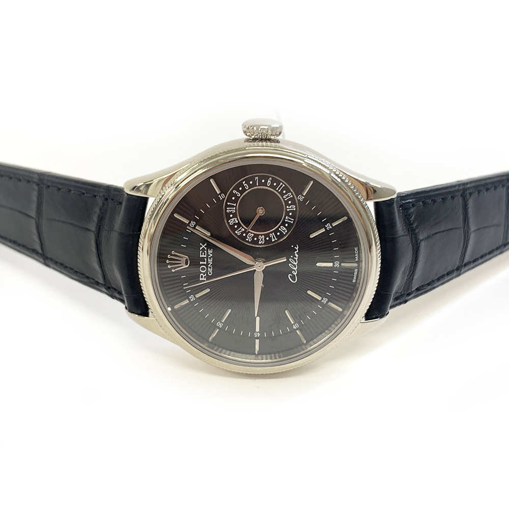 Cellini Date White Gold Black Dial 39mm Product Image 3