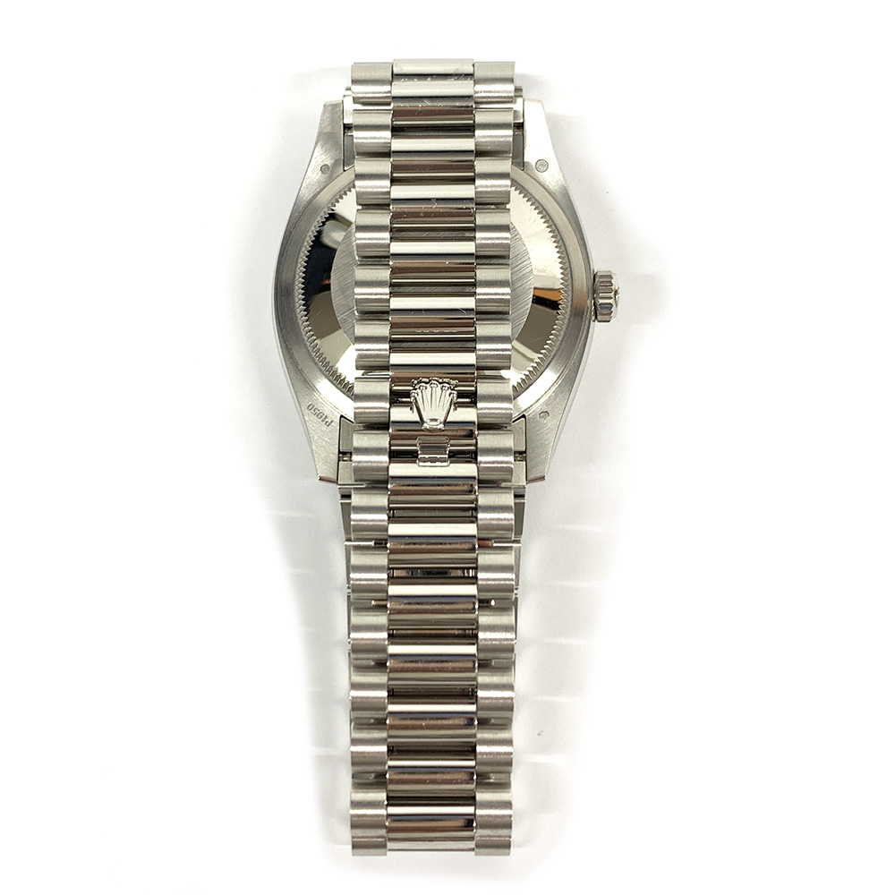 Day-Date Platinum Blue Dial 36mm Product Image 4