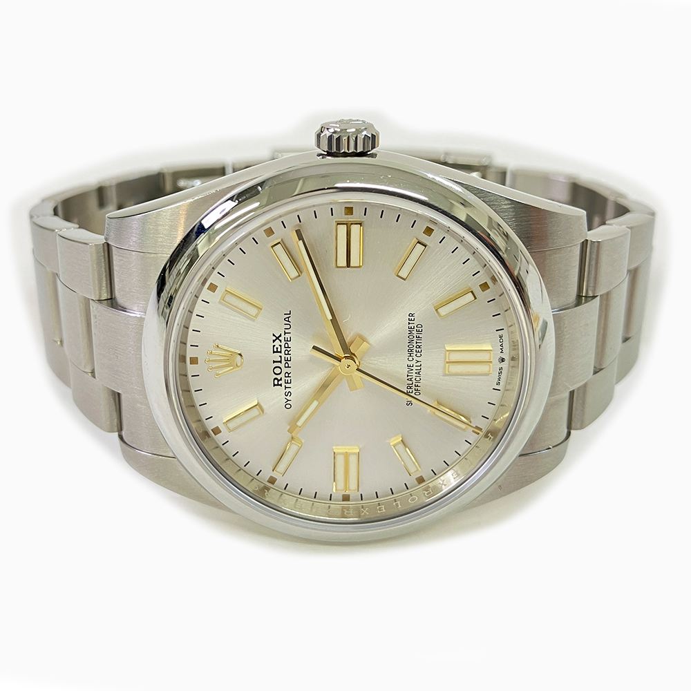 Oyster Perpetual Steel Silver Dial 41mm Product Image 3