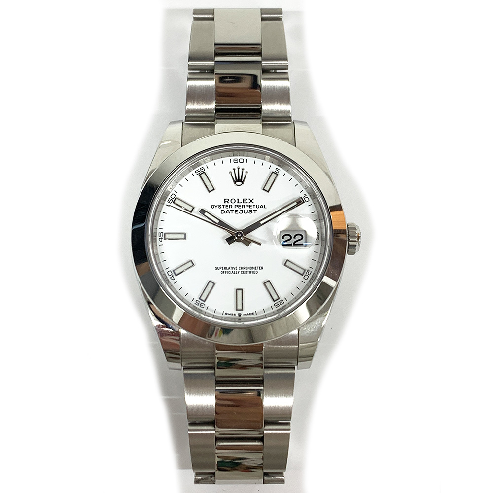 Datejust Steel White Dial 41mm Product Image 2