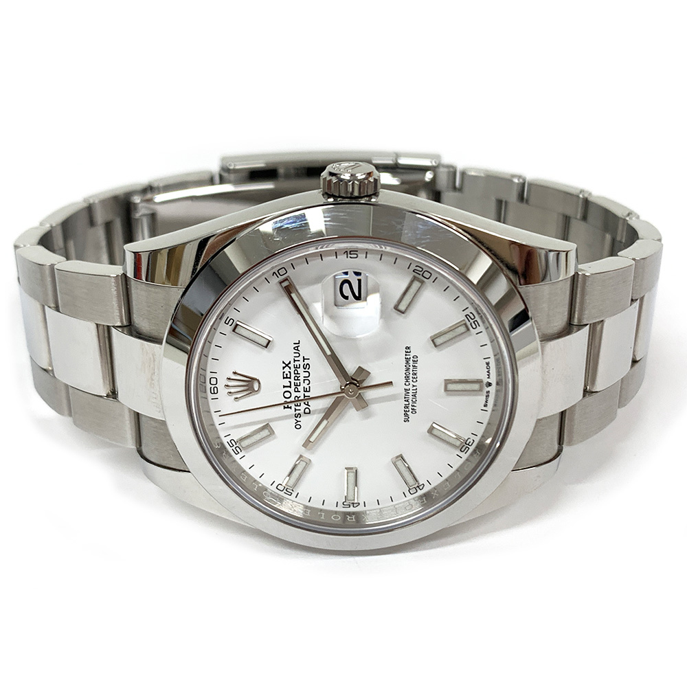 Datejust Steel White Dial 41mm Product Image 3
