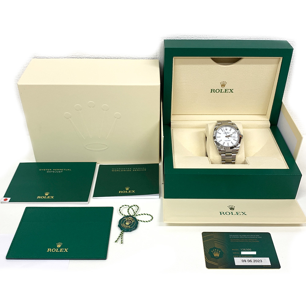 Datejust Steel White Dial 41mm Product Image 6