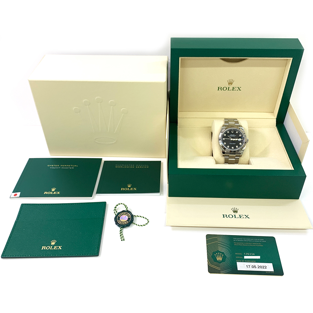 Datejust Steel Black Dial 41mm Product Image 6