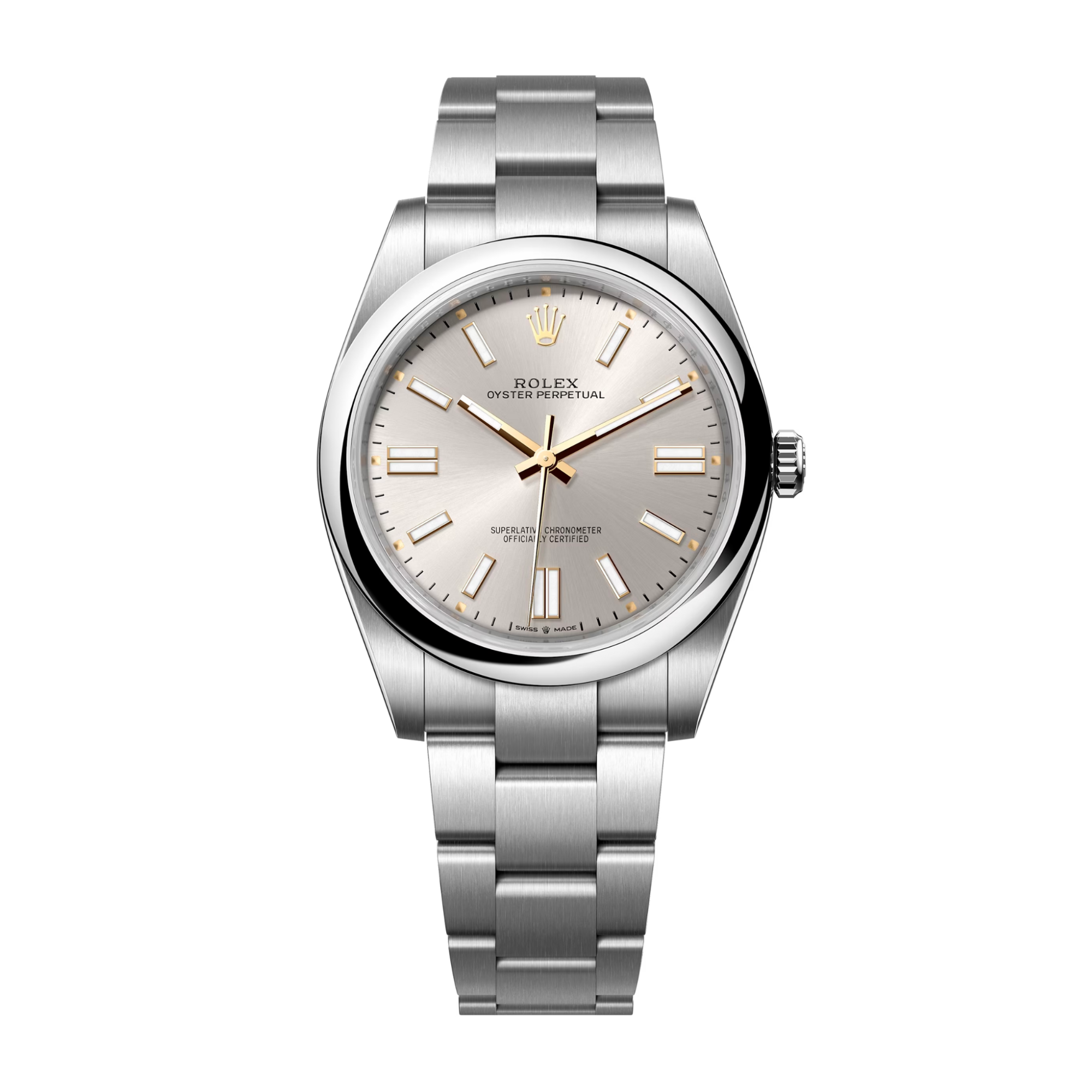 Oyster Perpetual Steel Silver Dial 41mm Product Image 1