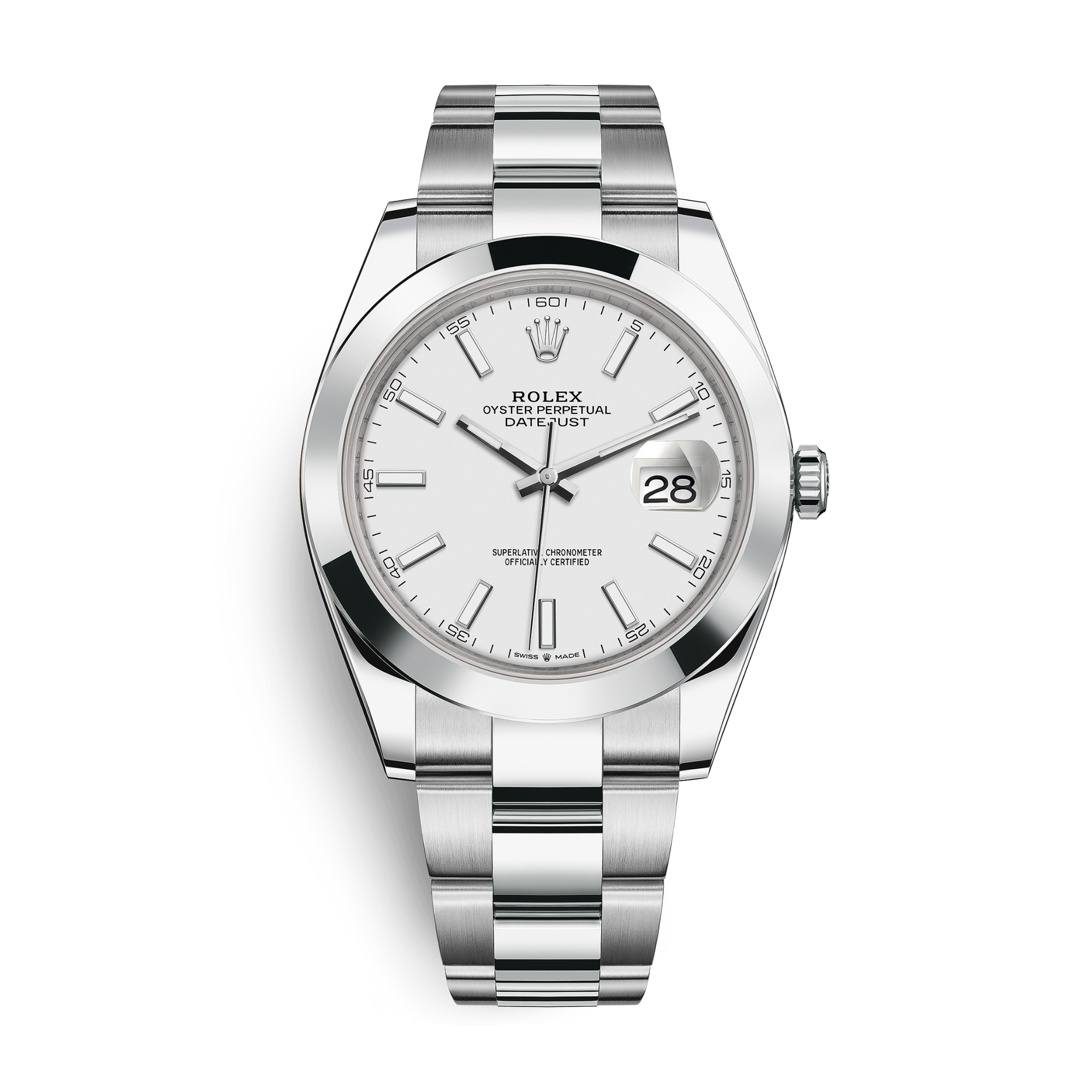 Datejust Steel White Dial 41mm Product Image 1