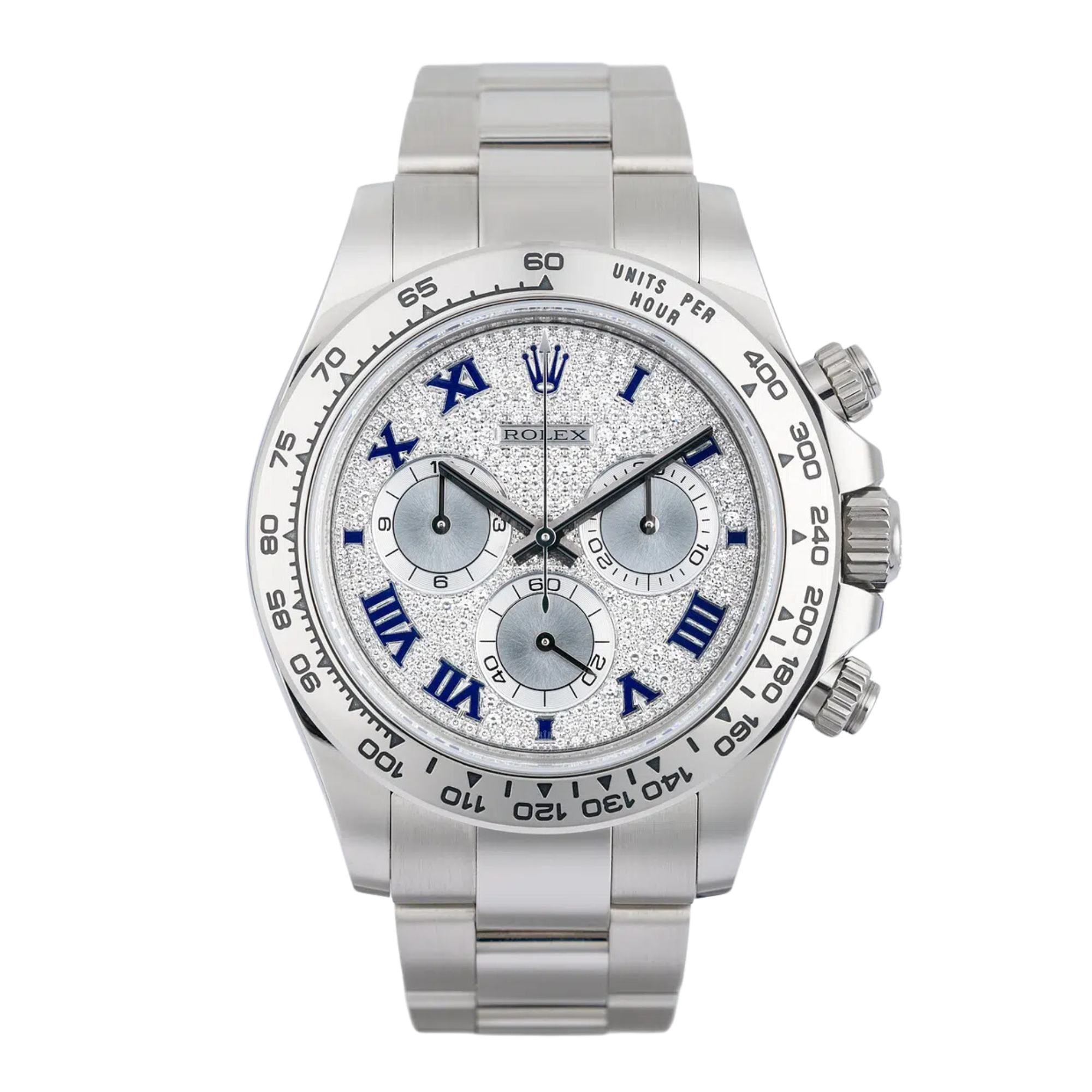Daytona White Gold Pave Dial 40mm Product Image