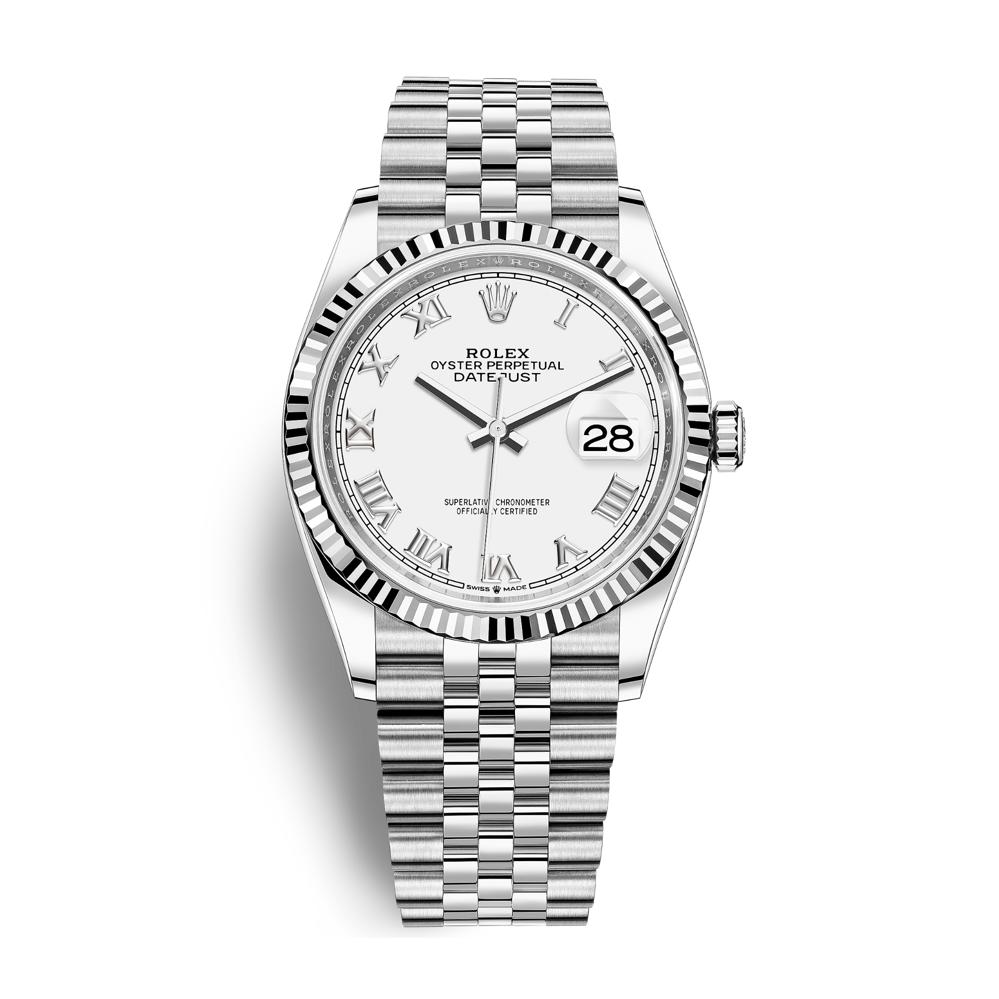 Datejust Steel Jubilee White Dial 36mm Product Image