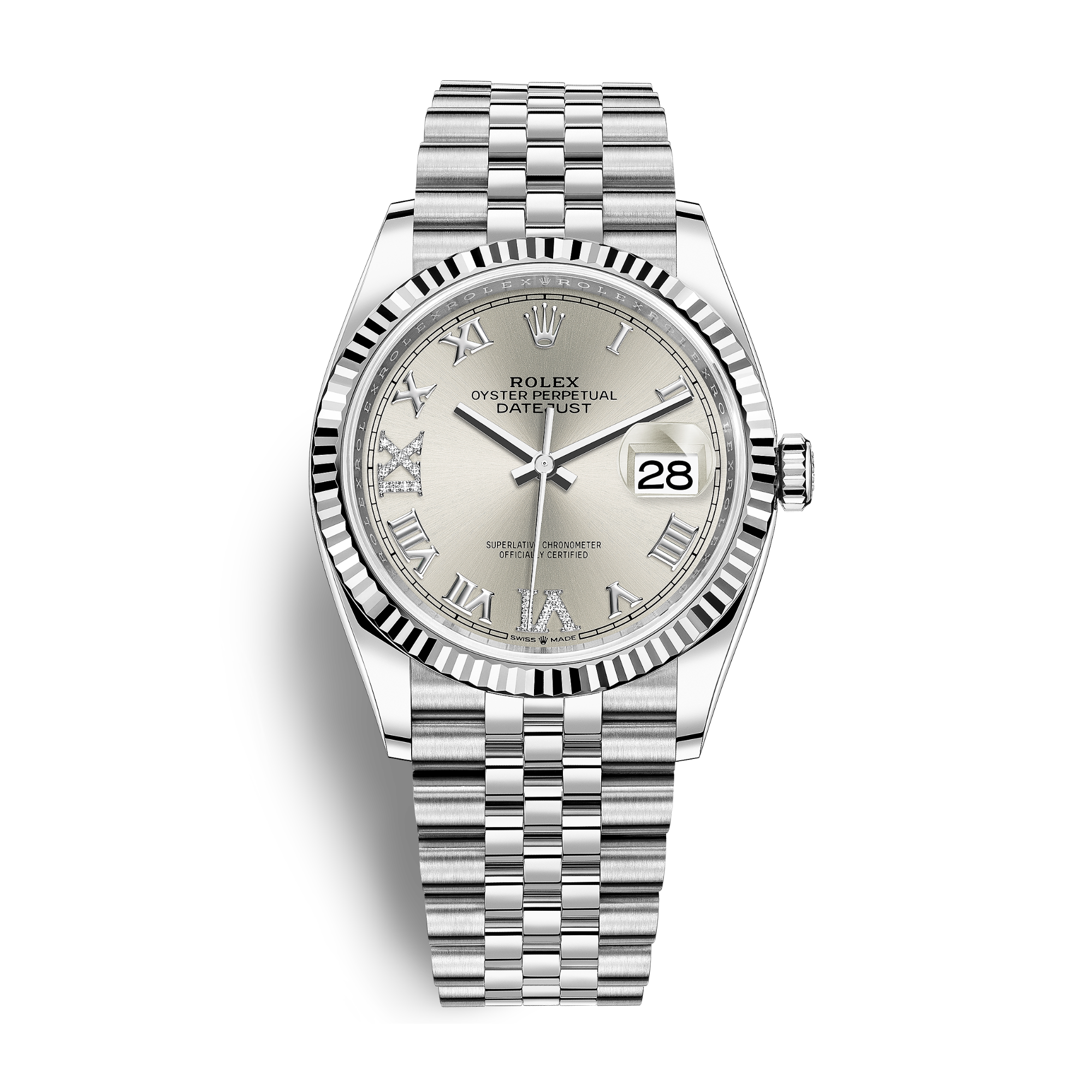 Datejust Steel Silver Jubilee Dial 36mm Product Image