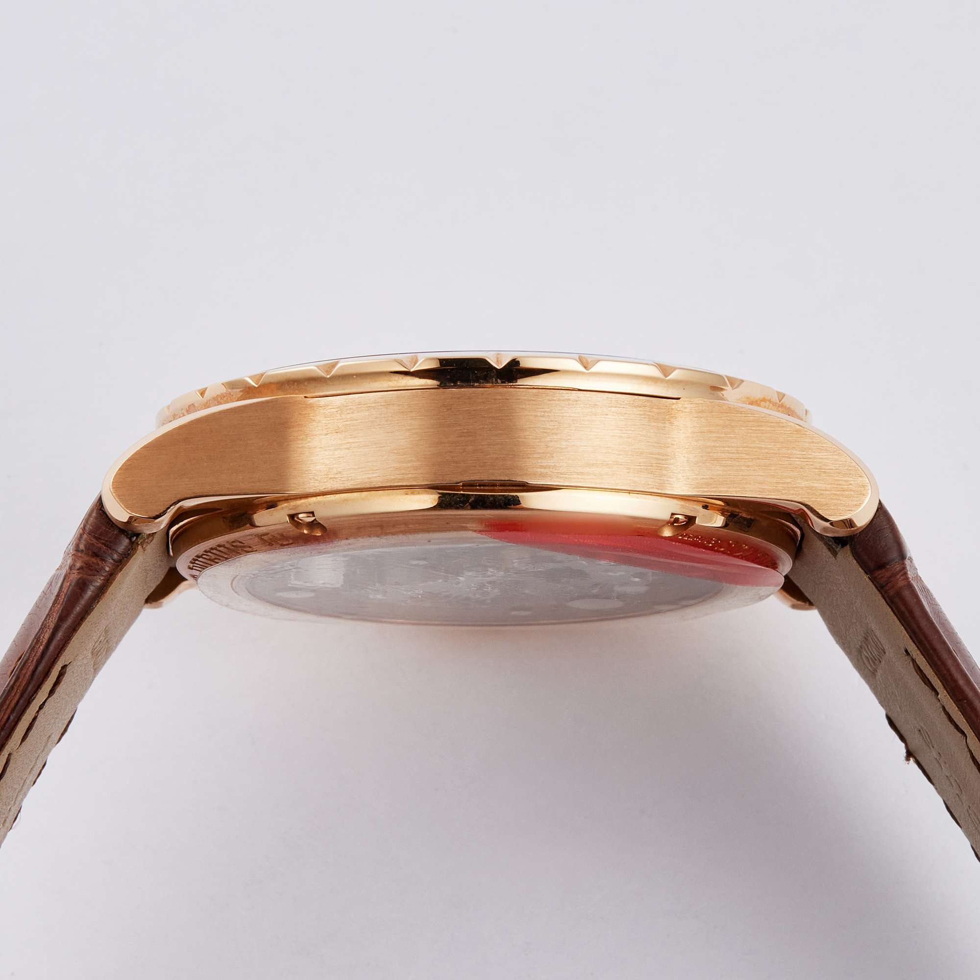 Excalibur Chronograph Rose Gold Silver Dial 42mm Product Image 7