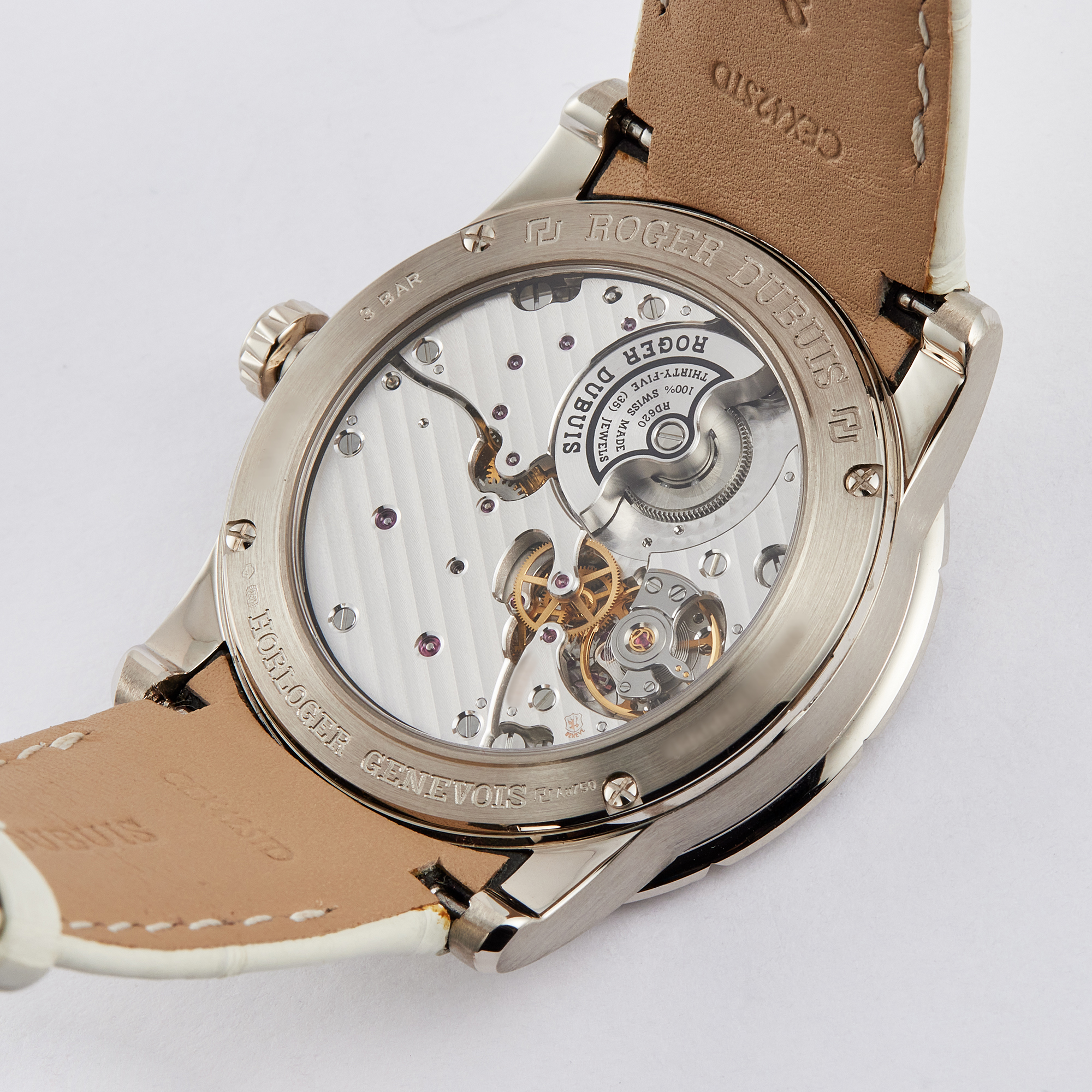 Excalibur White Gold Diamond Silver Dial 42mm Product Image 5