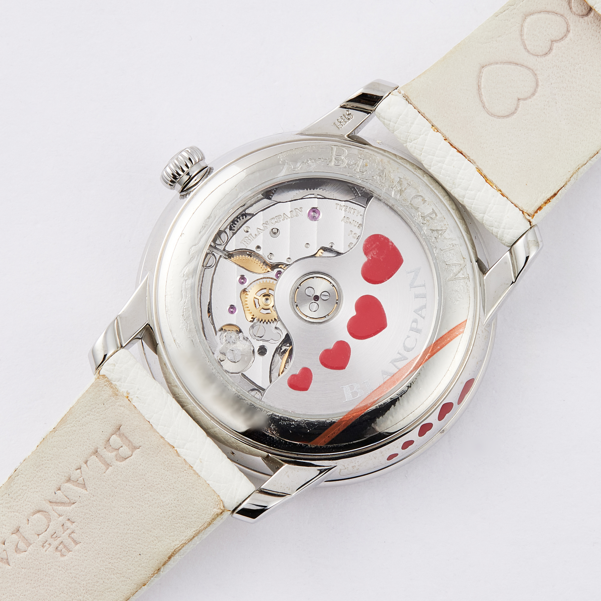 Ultraplate Saint Valentine Steel Diamond Mother of Pearl Dial 34mm Product Image 5