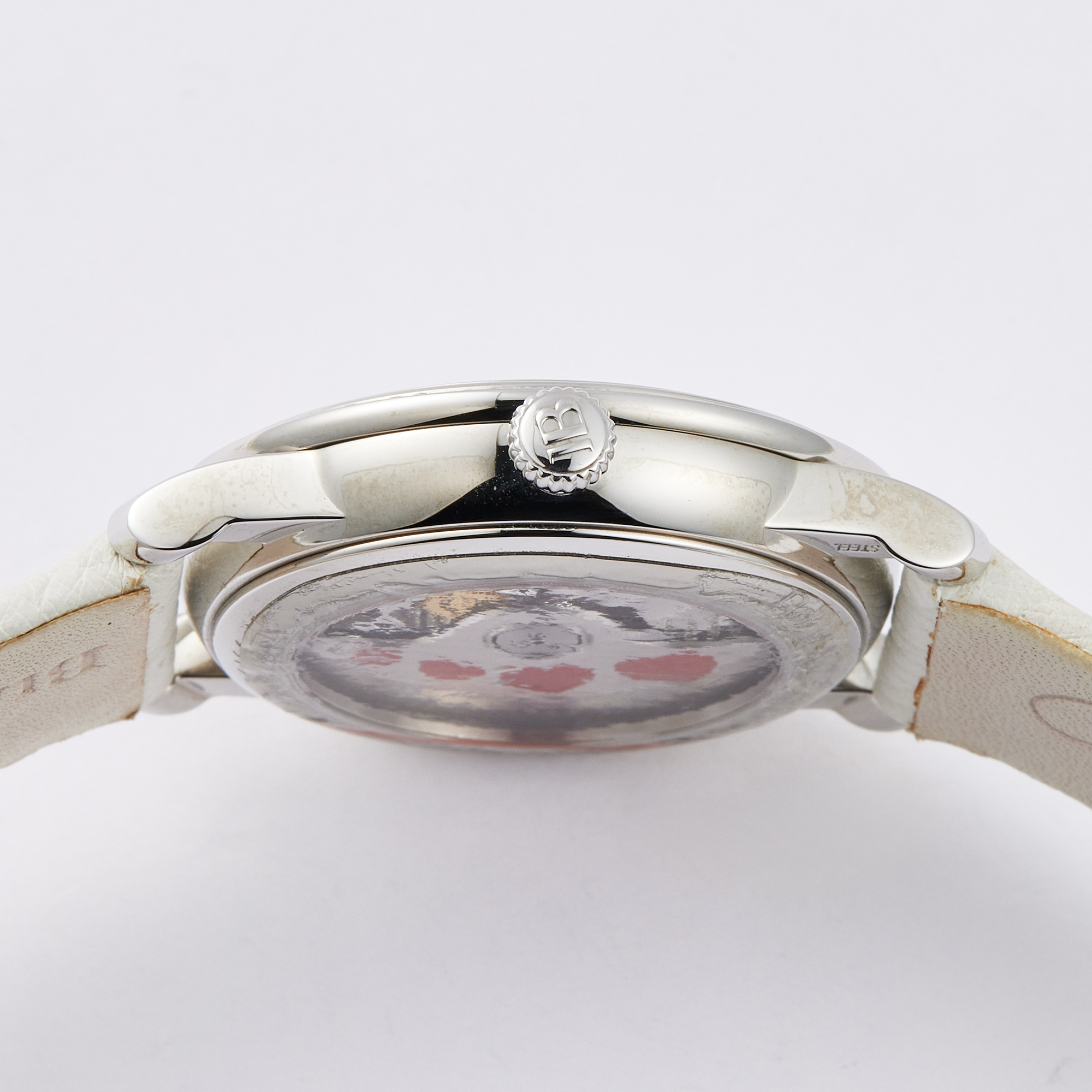 Ultraplate Saint Valentine Steel Diamond Mother of Pearl Dial 34mm Product Image 6