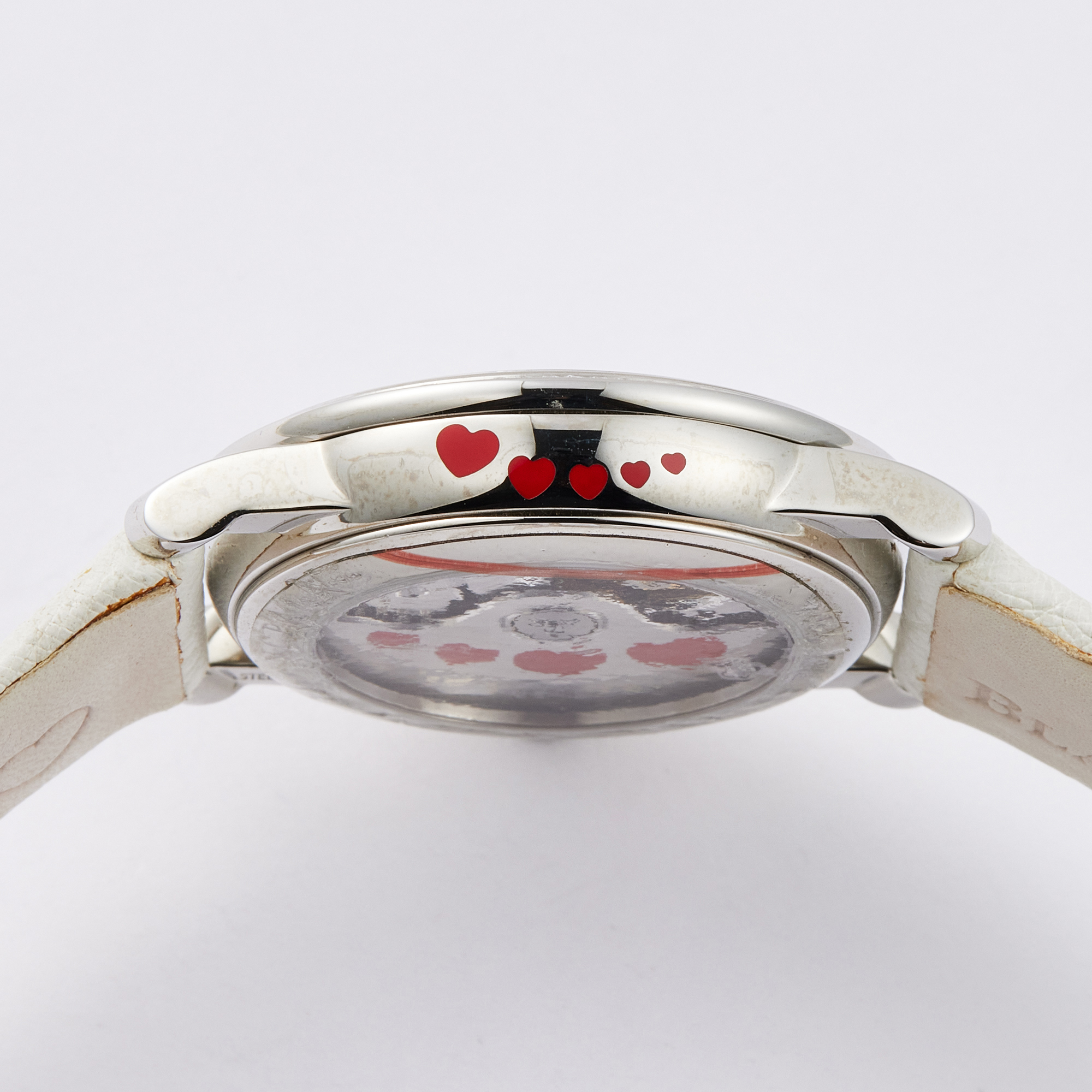 Ultraplate Saint Valentine Steel Diamond Mother of Pearl Dial 34mm Product Image 7