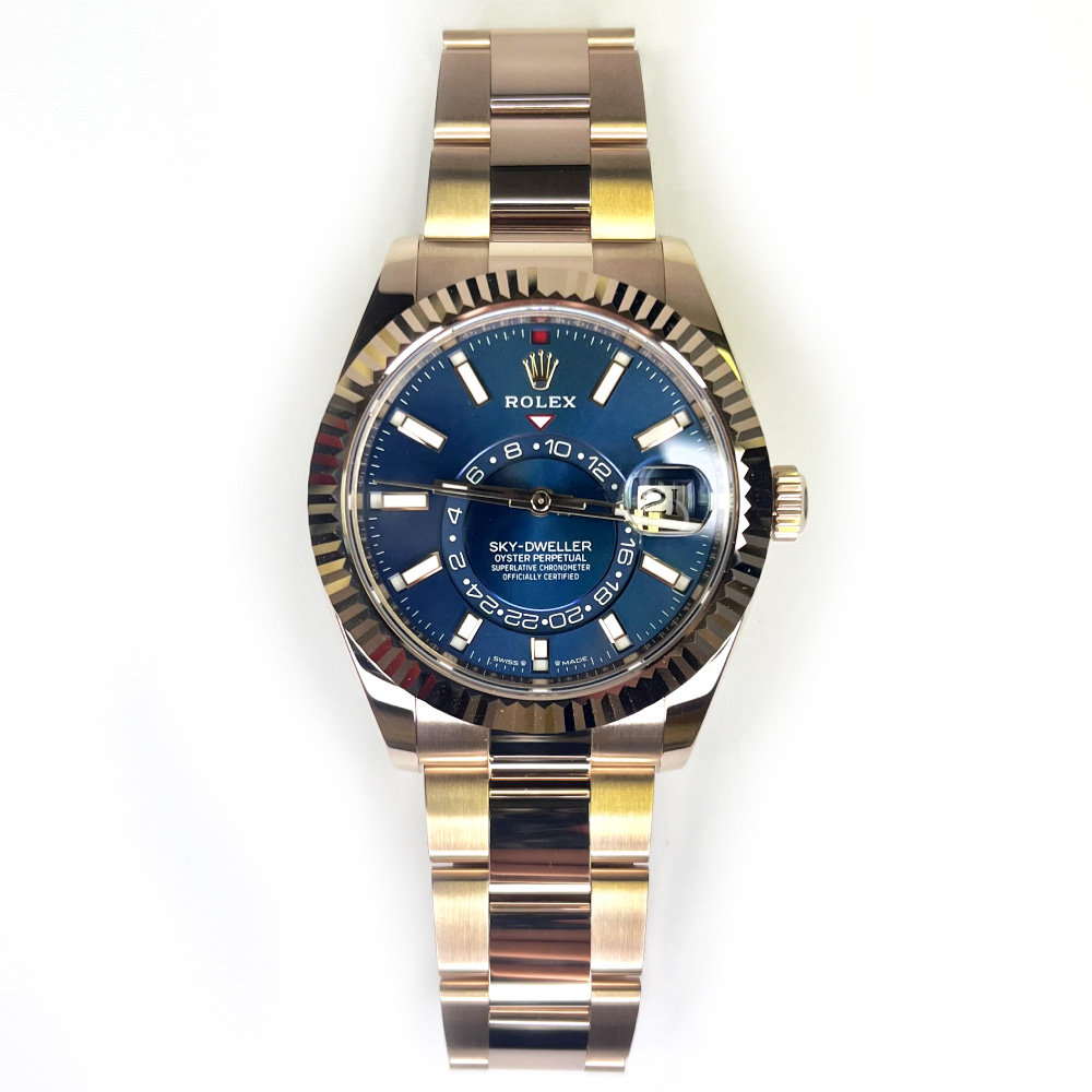 Sky-Dweller Rose Gold Blue Dial 42mm Product Image 2