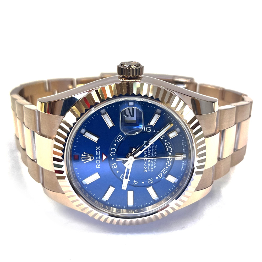 Sky-Dweller Rose Gold Blue Dial 42mm Product Image 3