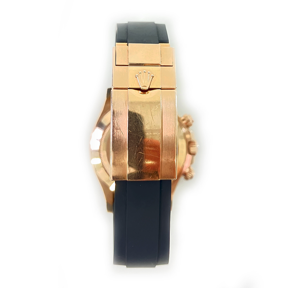 Daytona Rose Gold Baguette Oysterflex Pink Dial 40mm Product Image 3