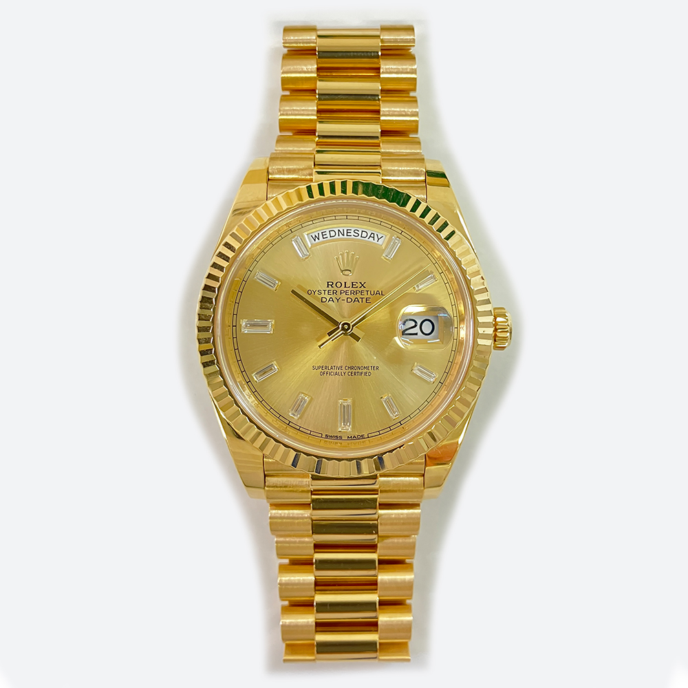 Day-Date Yellow Gold Champagne Dial 40mm Product Image 2