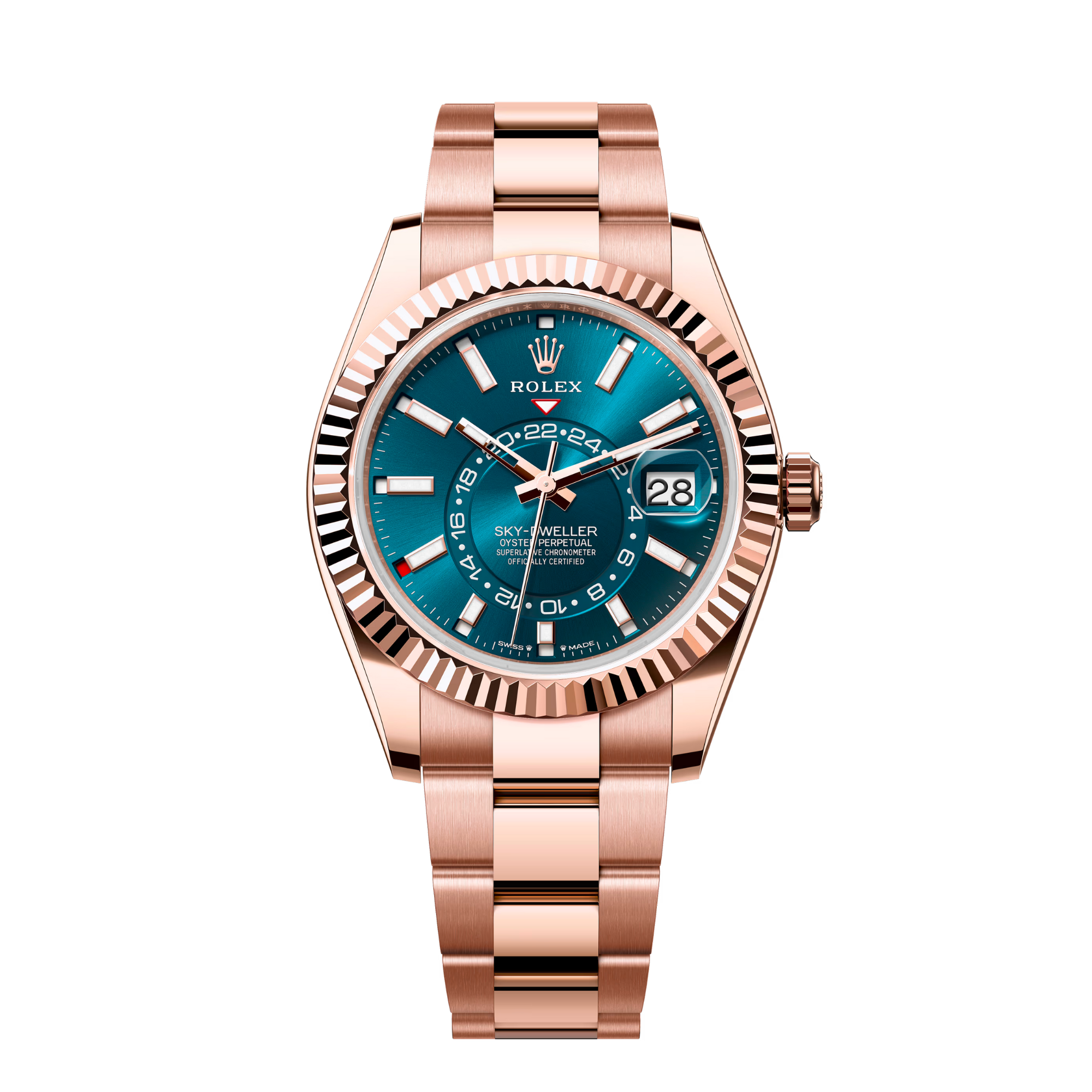 Sky-Dweller Rose Gold Blue Dial 42mm Product Image 1