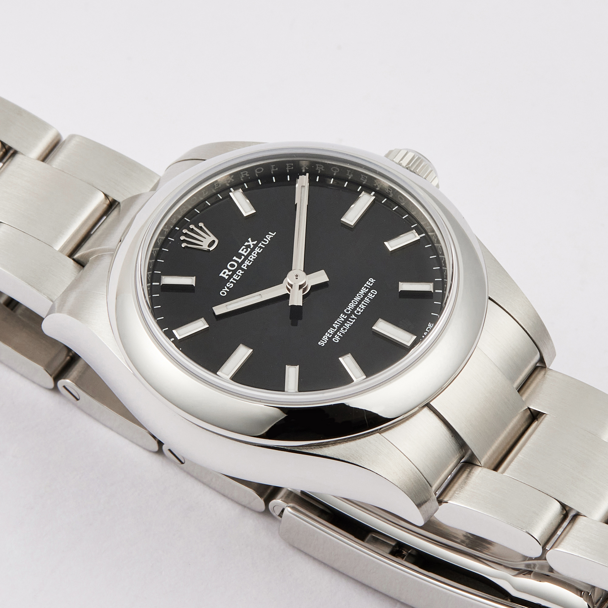 Oyster Perpetual Steel Black Dial 31mm Product Image 2