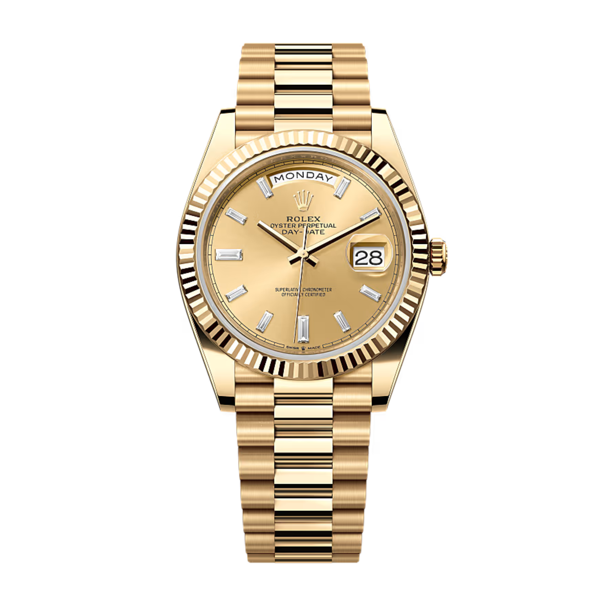 Day-Date Yellow Gold Champagne Dial 40mm Product Image 1