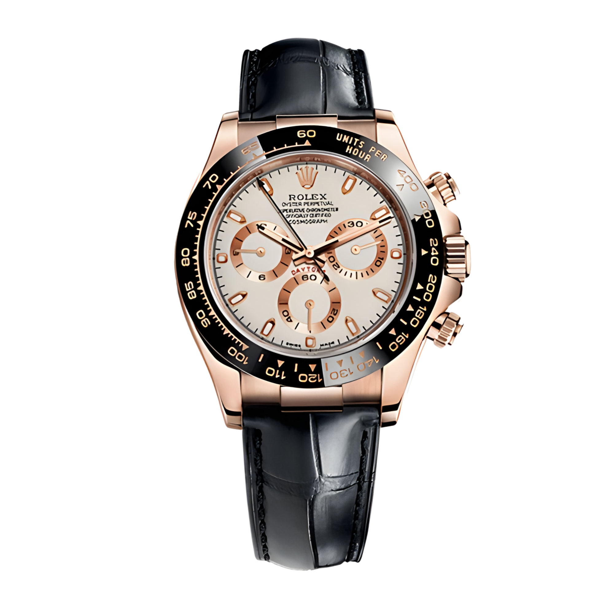 Daytona Rose Gold White Dial 40mm Product Image