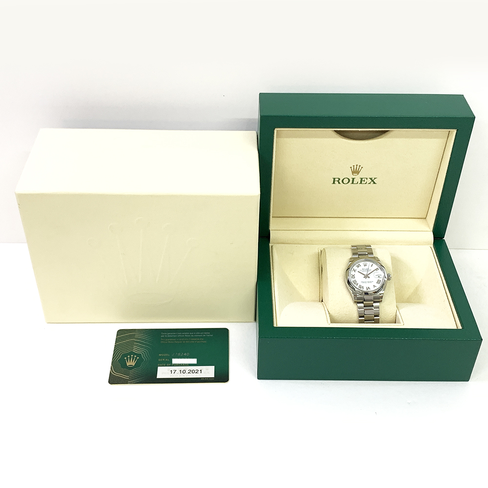 Datejust Steel White Dial 31mm Product Image 6