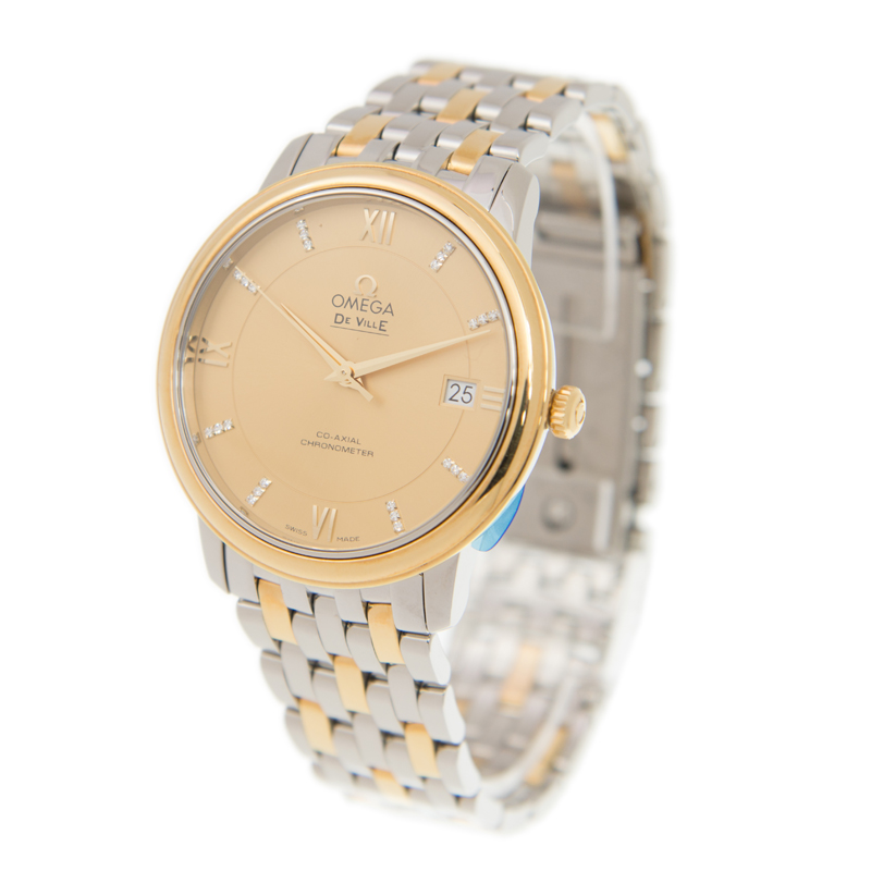 De Ville Yellow Gold & Steel Yellow Dial 36mm Product Image 3