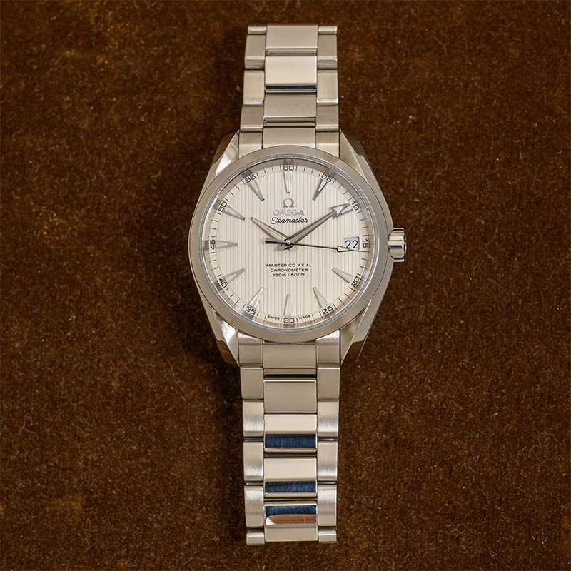 Aqua Terra Steel Silver Dial 38mm Product Image 1
