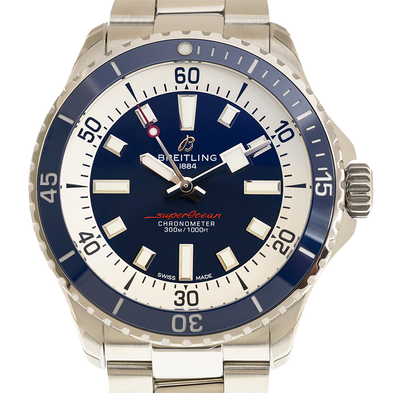 SuperOcean Steel Blue Dial 42mm Product Image 3
