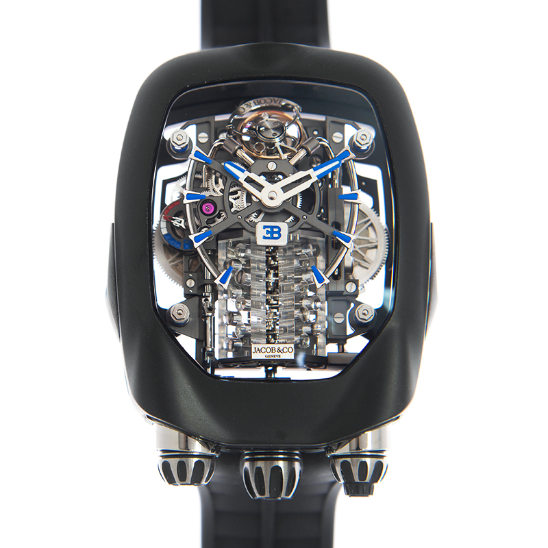 Bugatti Chiron Tourbillon Titanium Skeleton Dial 55mm Product Image 2