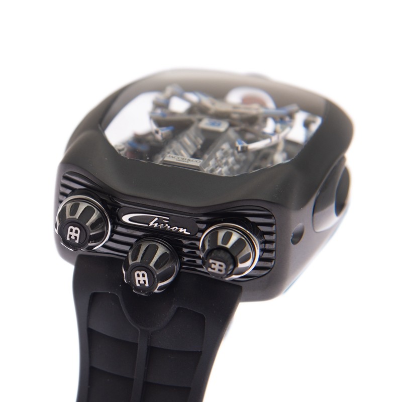 Bugatti Chiron Tourbillon Titanium Skeleton Dial 55mm Product Image 4