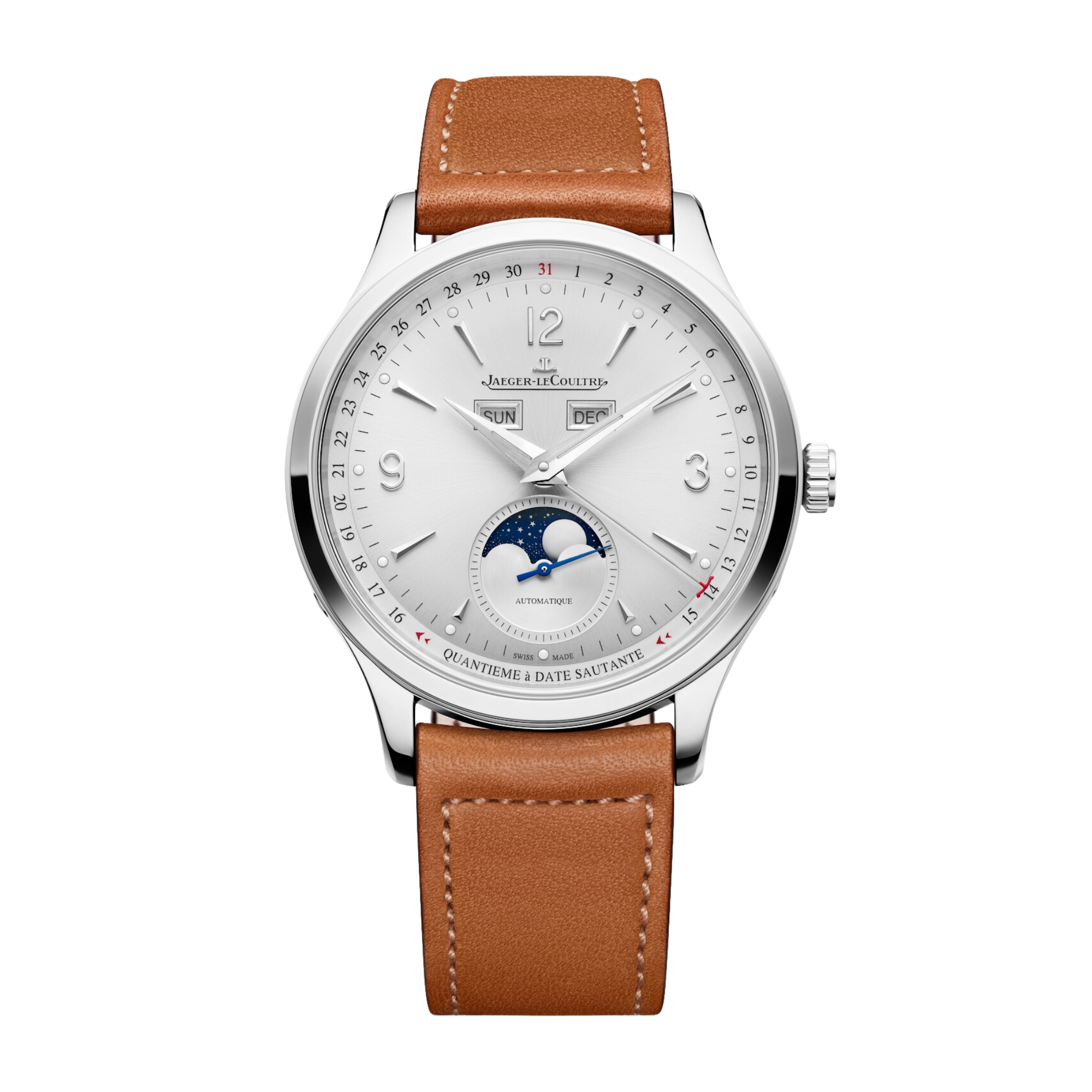 Master Control Calendar Steel Silver Dial 40mm Product Image 1