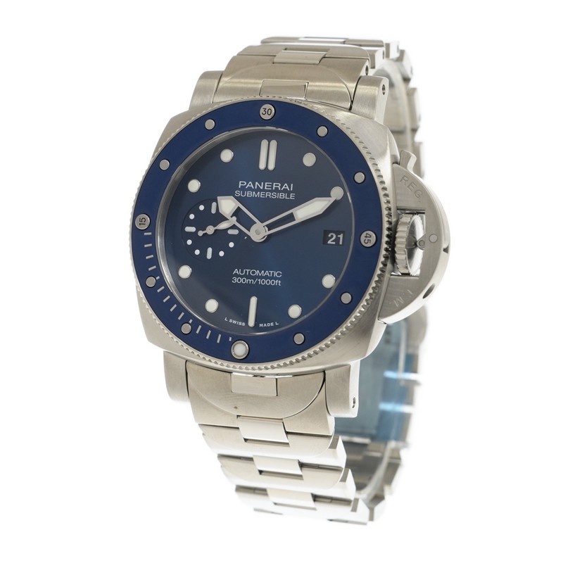 Submersible Notte Steel Blue Dial 42mm Product Image 3