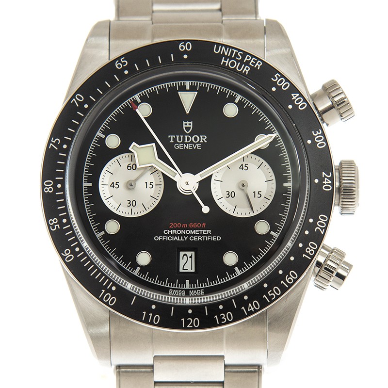 Heritage Black Bay Chrono Steel Black Dial 41mm Product Image 2