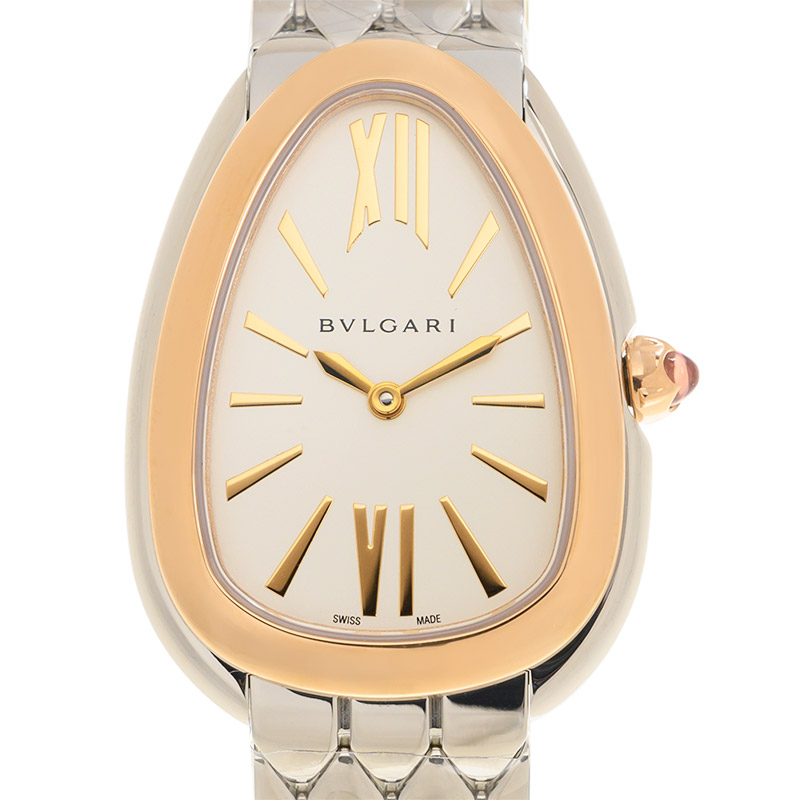 Serpenti Seduttori Rose Gold & Steel White Dial 33mm Product Image 3