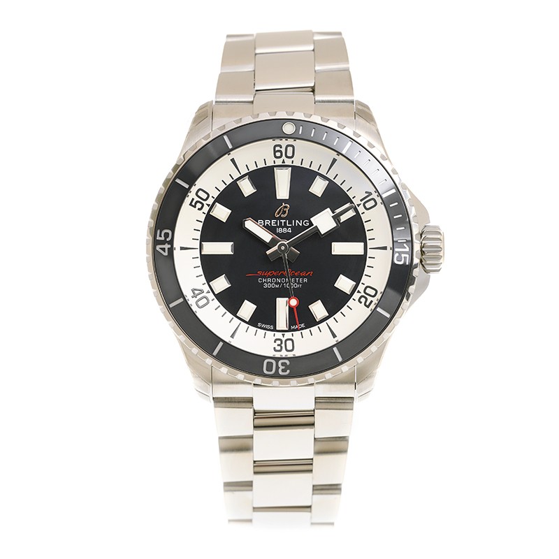 SuperOcean Steel Black Dial 42mm Product Image 1