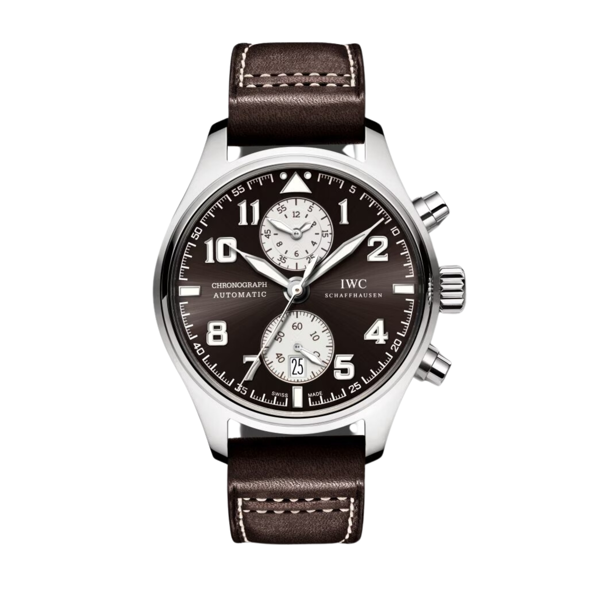 Pilot's Watch Chronograph Antoine De Saint Exupery Steel Brown Dial 43mm Product Image 1