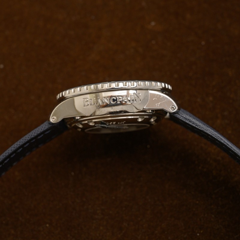 Fifty Fathoms Chronograph Quantieme Complet Steel Blue Dial 45mm Product Image 5