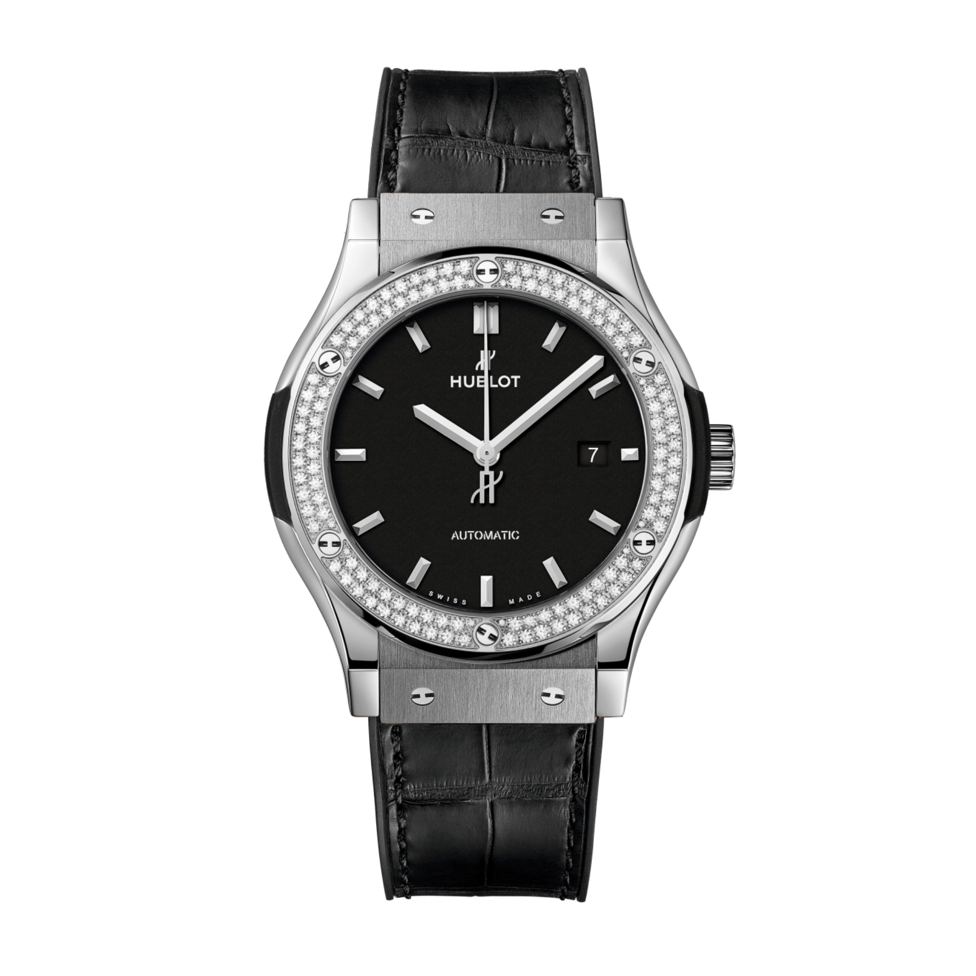 Classic Fusion Titanium Diamond Black Dial 42mm Product Image