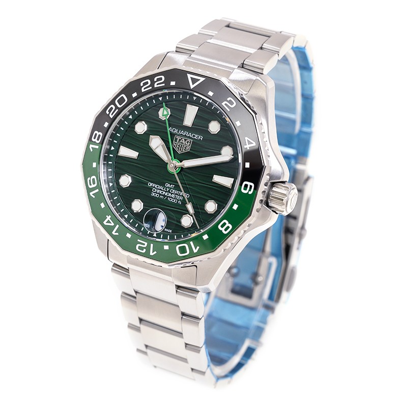 Aquaracer Professional 300 GMT Steel Green Dial 42mm Product Image 4
