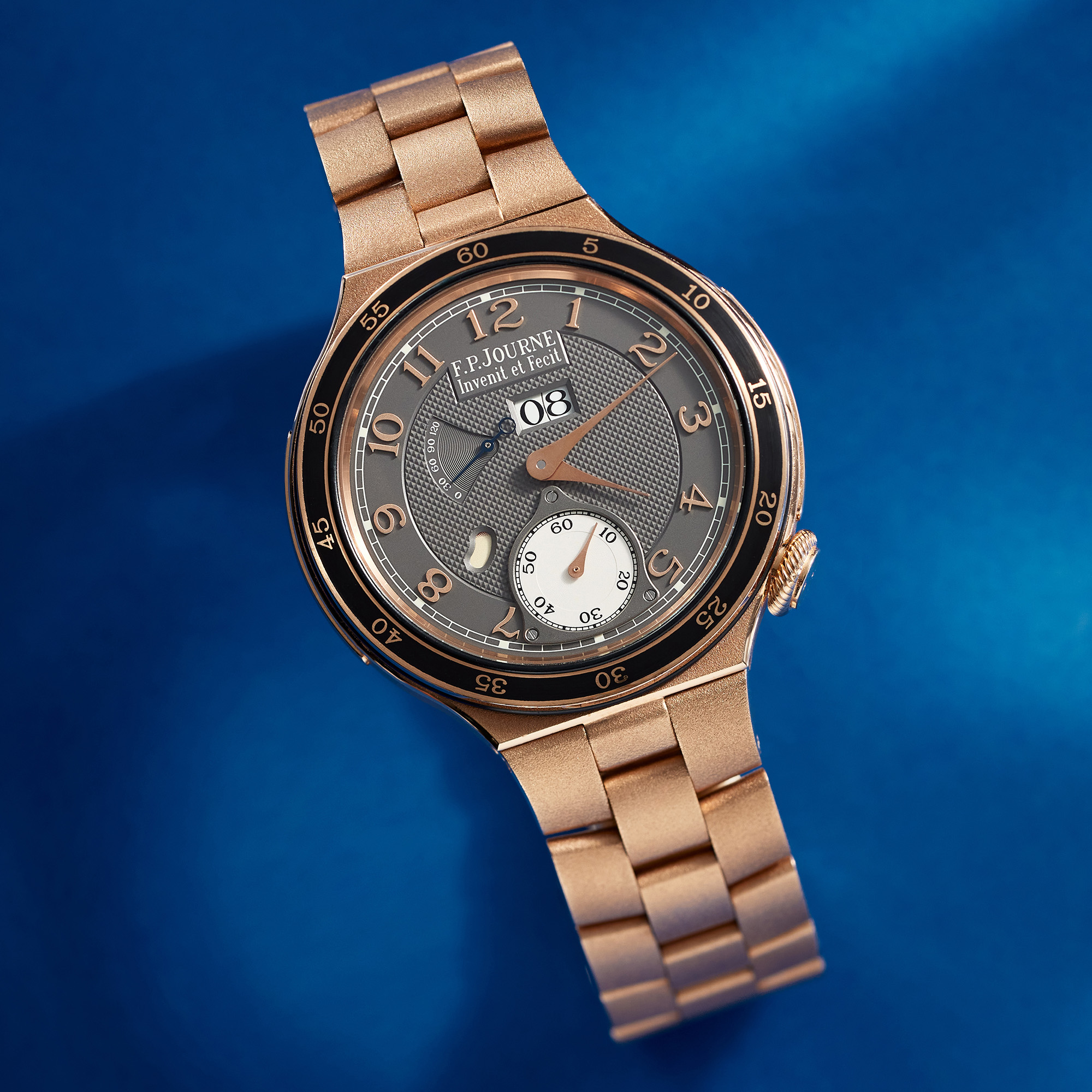 Octa Sport Automatique Reserve Rose Gold Grey Dial 44mm Product Image