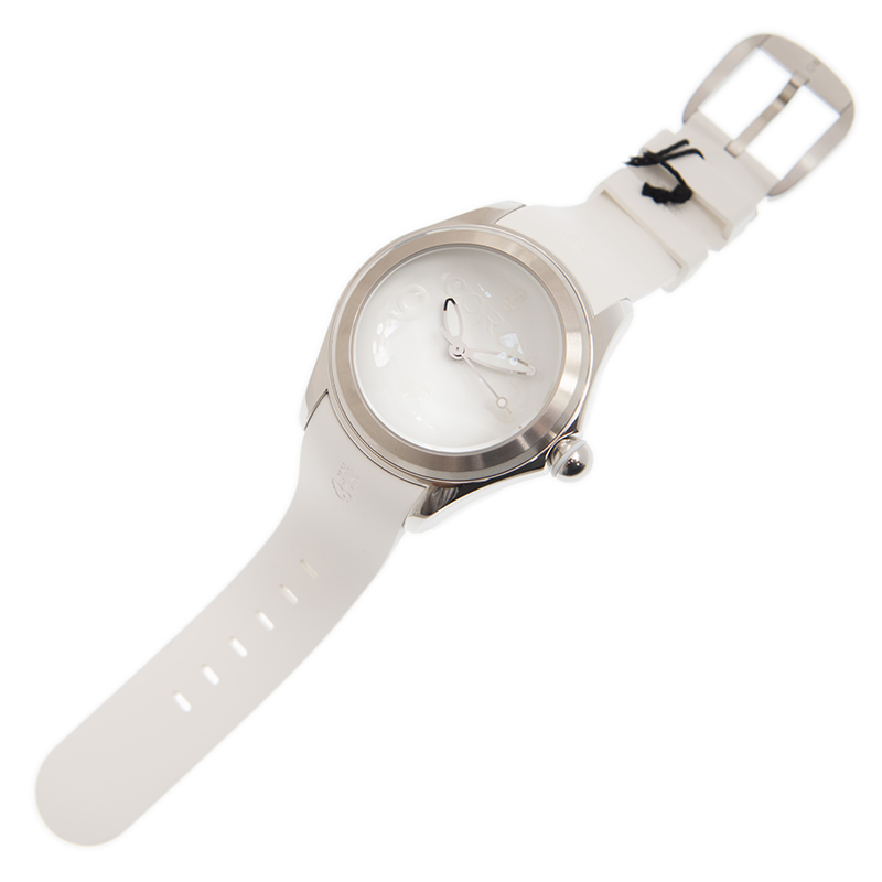 Bubble Steel White Dial 47mm Product Image 3