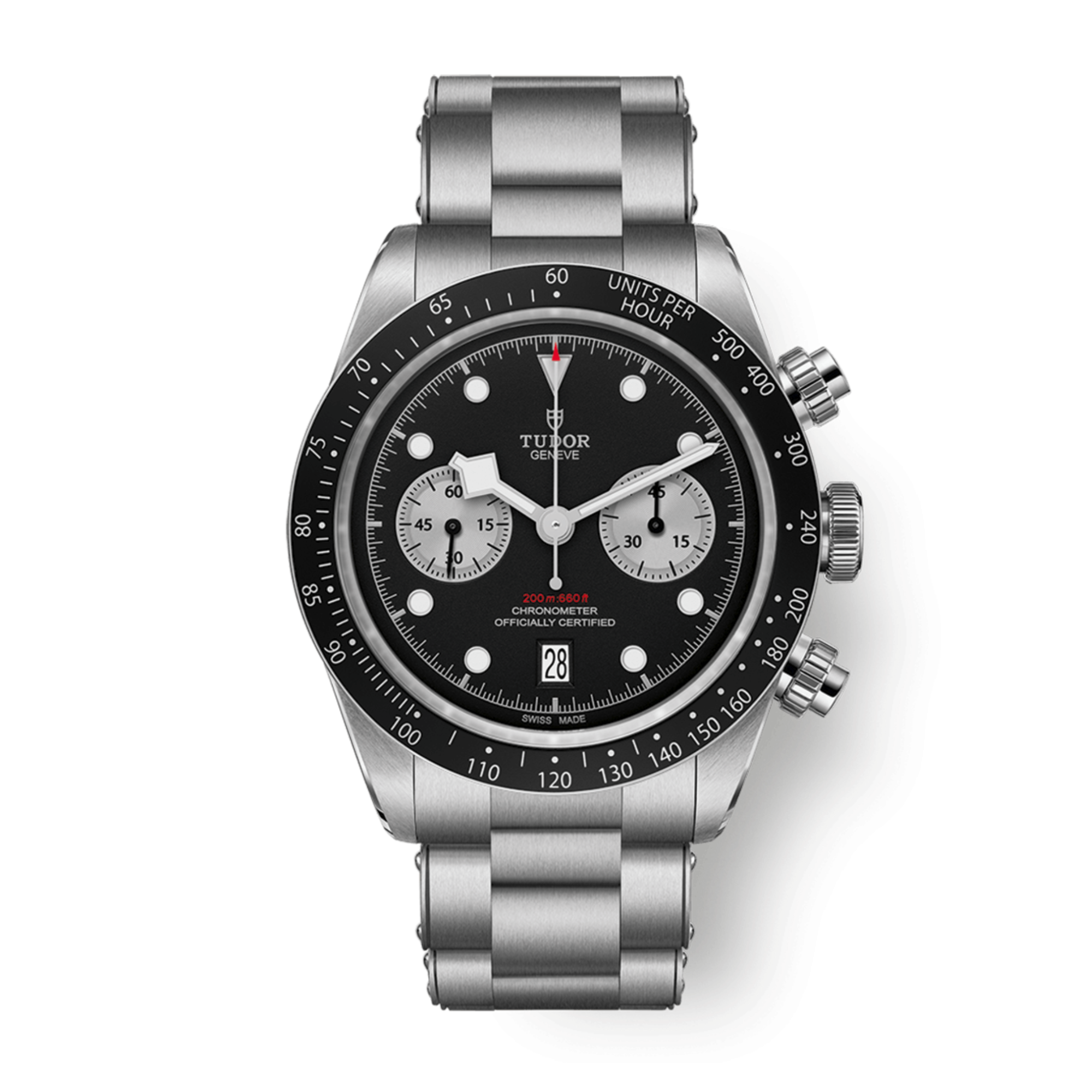Heritage Black Bay Chrono Steel Black Dial 41mm Product Image 1