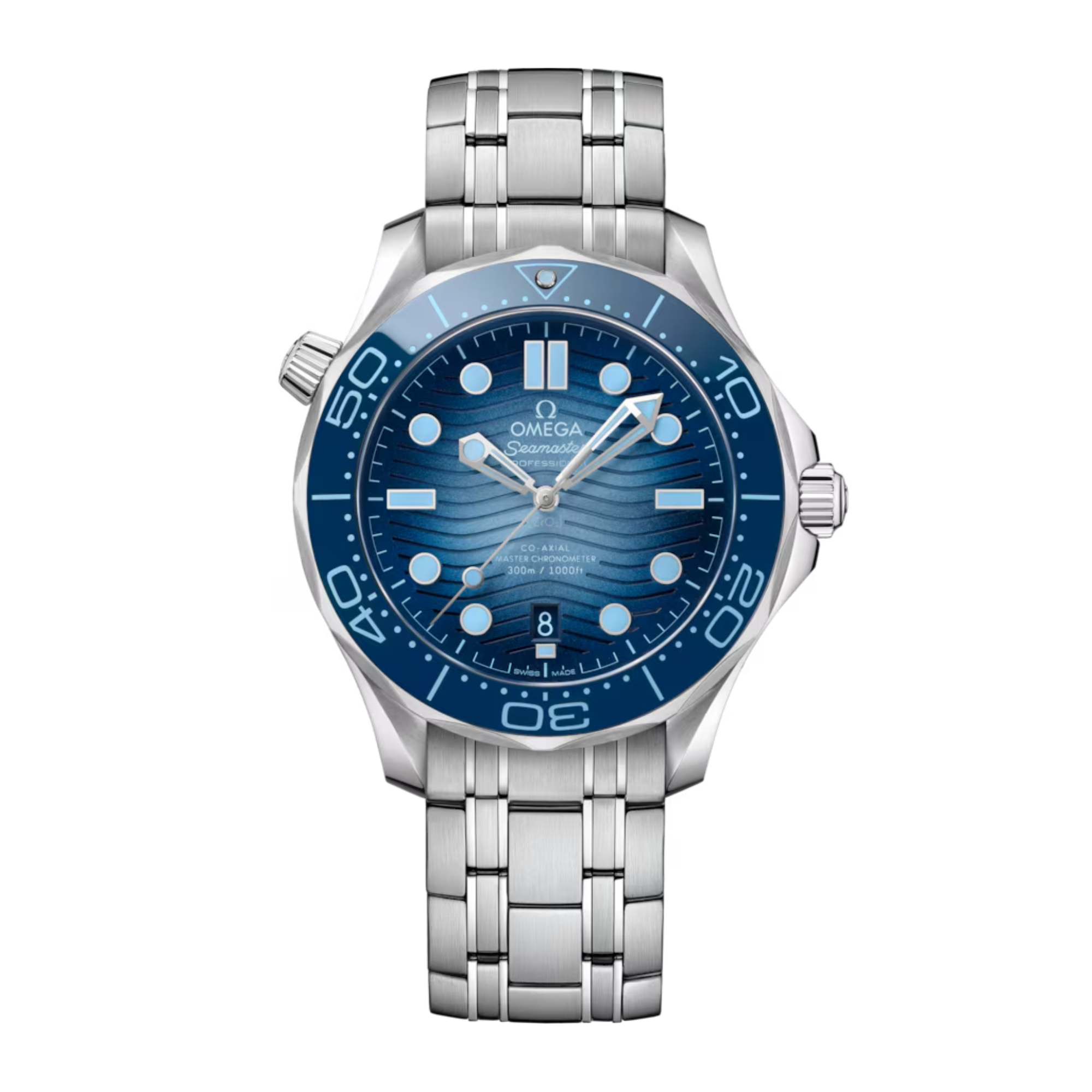 Seamaster Diver 300m Steel Summer Blue Dial 42mm Product Image 1