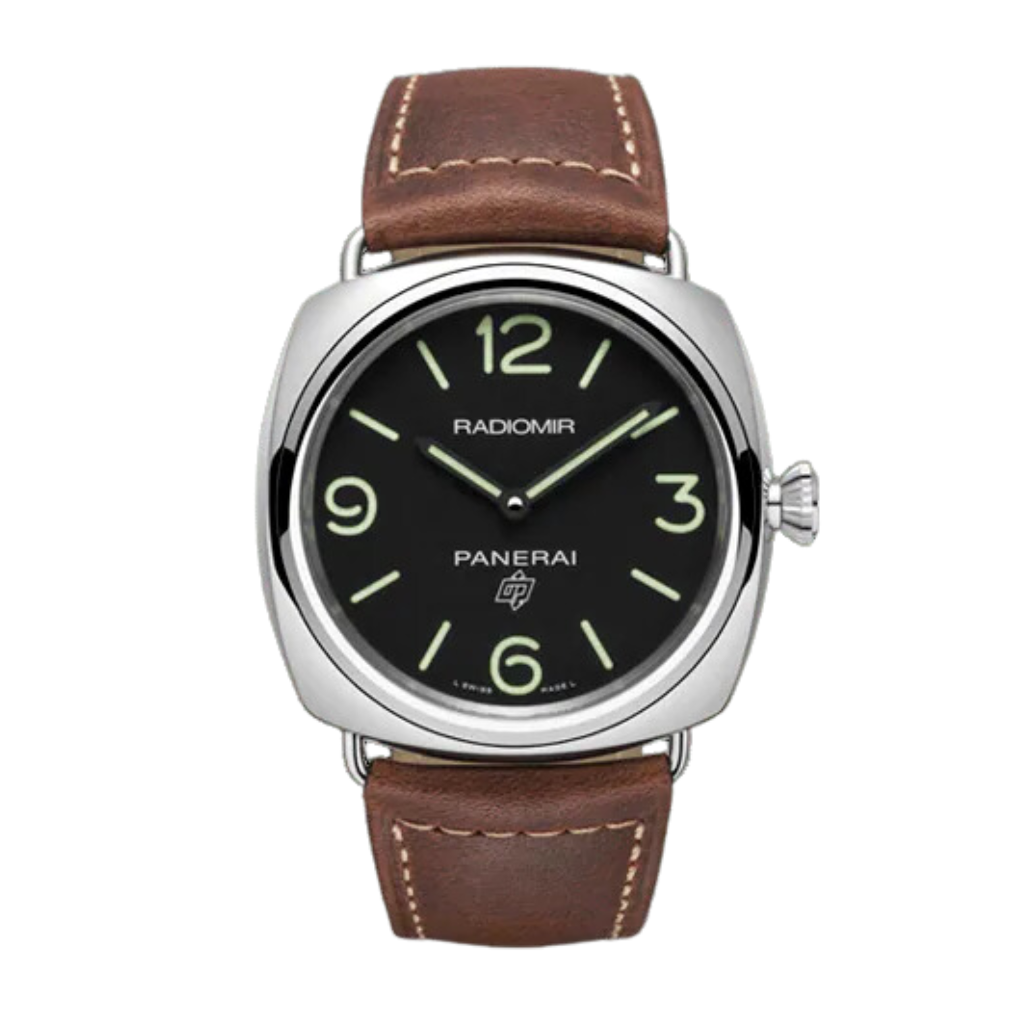 Radiomir Base Logo Steel Black Dial 45mm Product Image