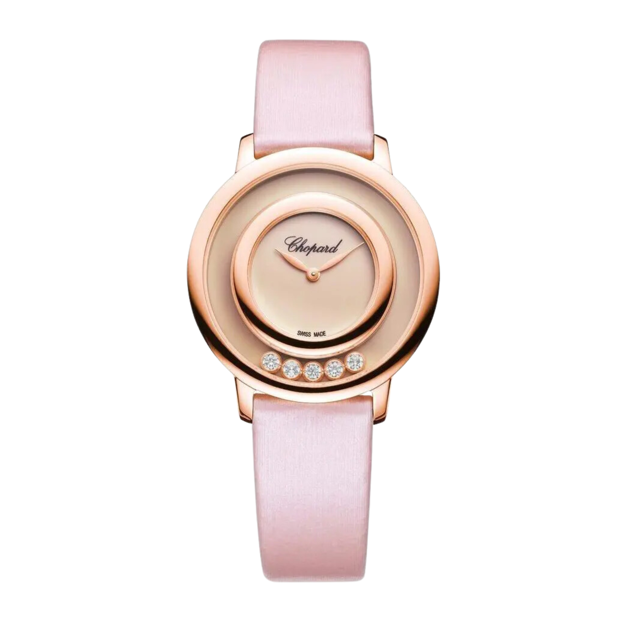 Happy Diamonds Rose Gold Pink Dial 32mm Product Image