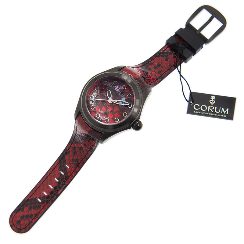 Bubble Steel Red Dial 47mm Product Image 3