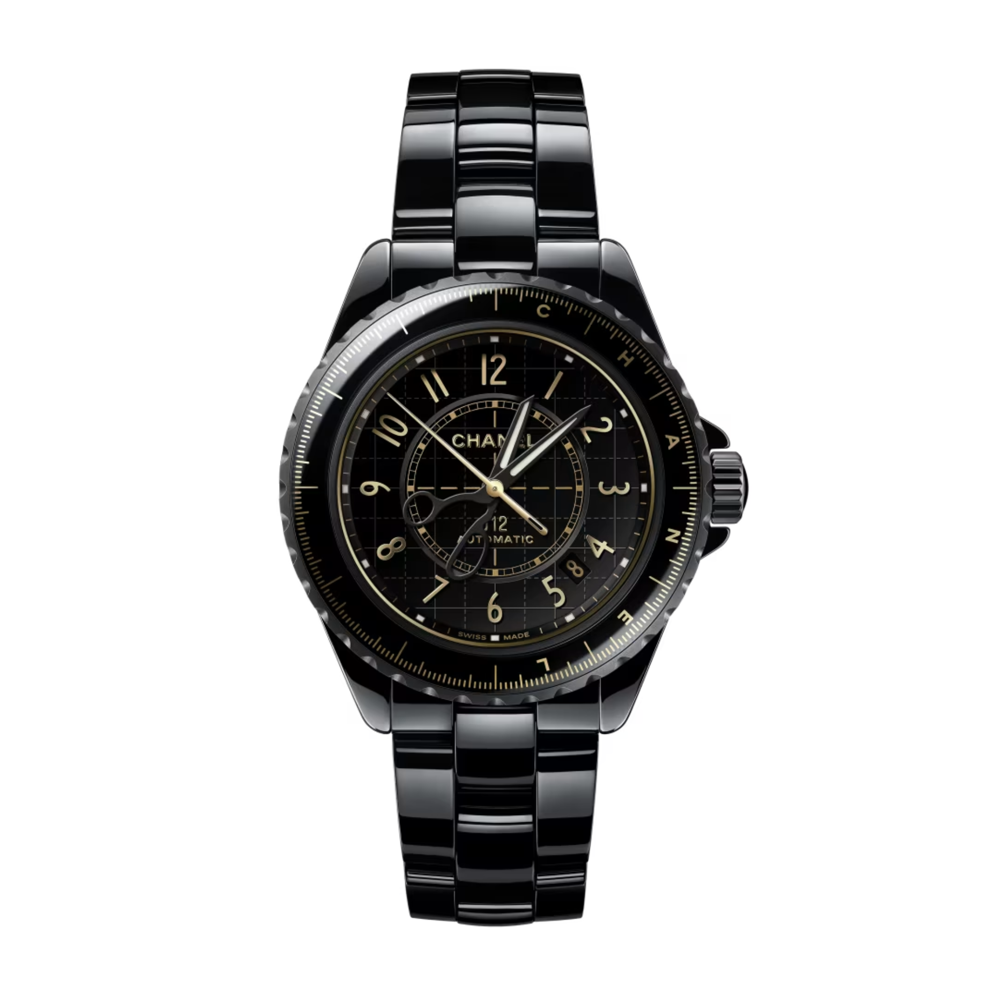 J12 Couture Black Ceramic Black Dial 38mm Product Image 1